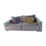 4-seater sofa with cushions