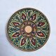 Hand-painted artisanal plate