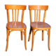 2 baumann chairs classic n ° 10 medium beech
