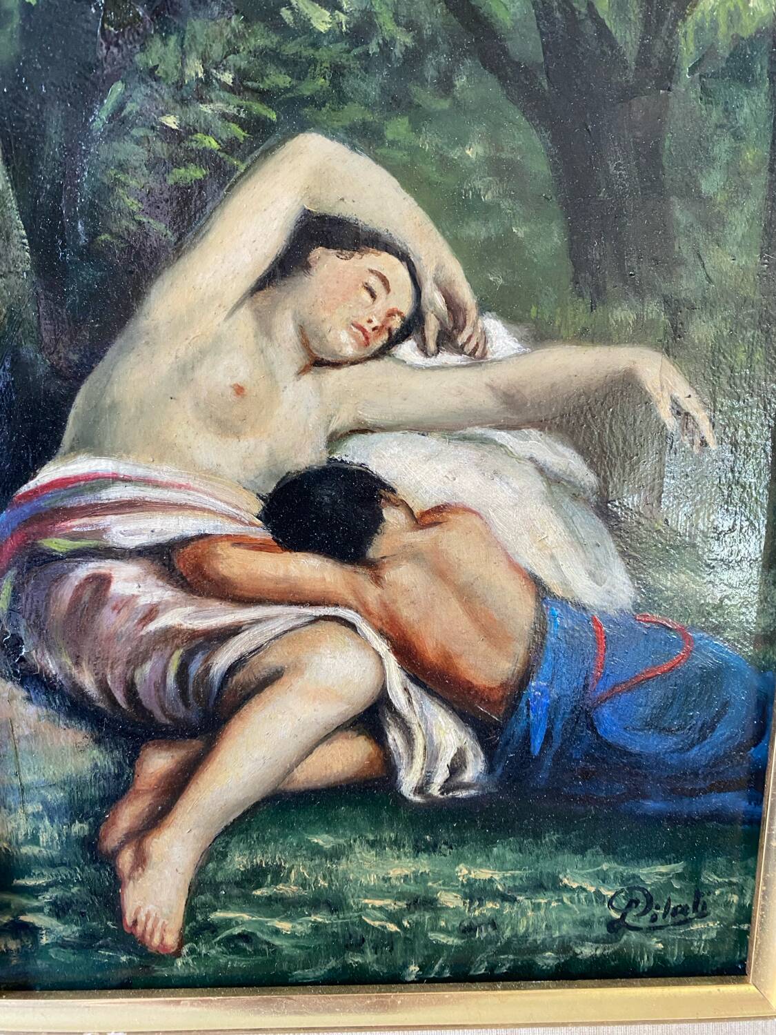 Young couple signed Pilati