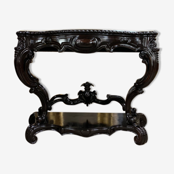 Console d’apparat en bois époque napoléon III
