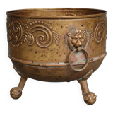 Antique table jardinière.