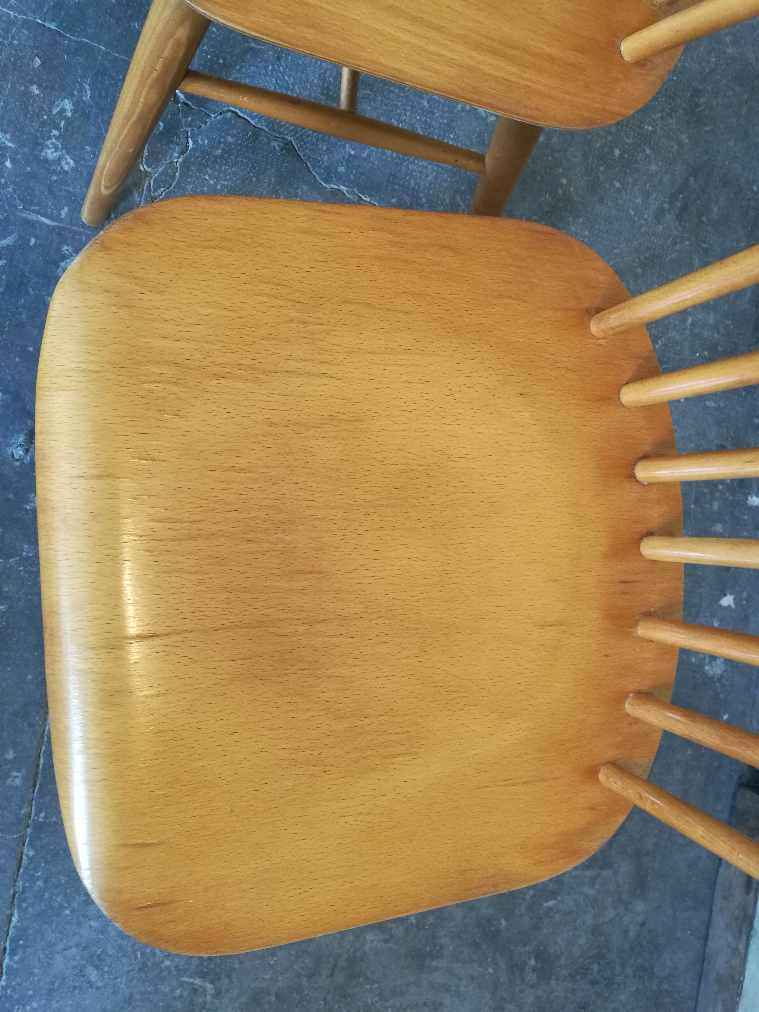 Pair of scandinavian bar chairs