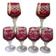 6 verres à liqueur cristal