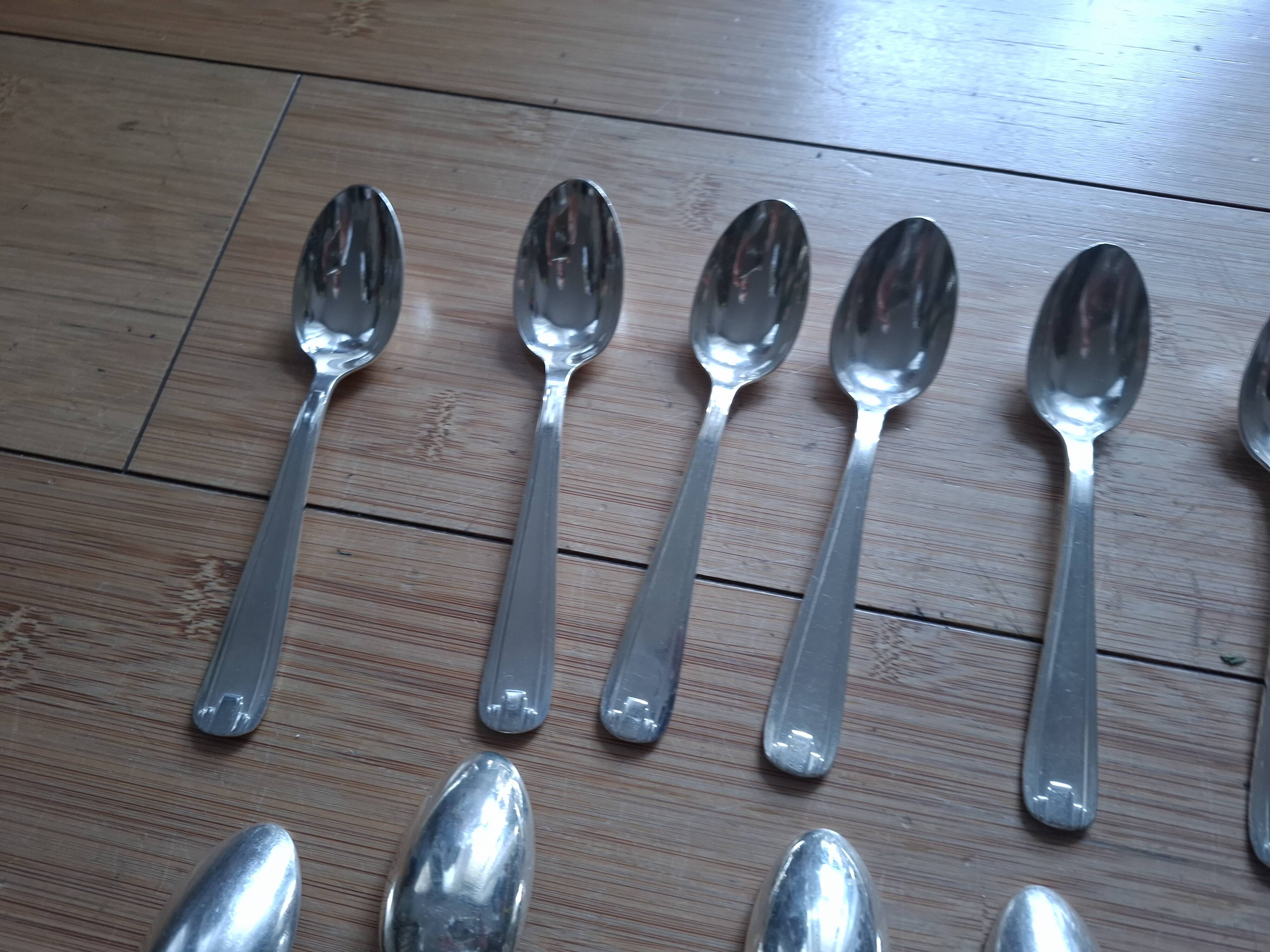 Art deco cutlery set in a box, 36 pieces.