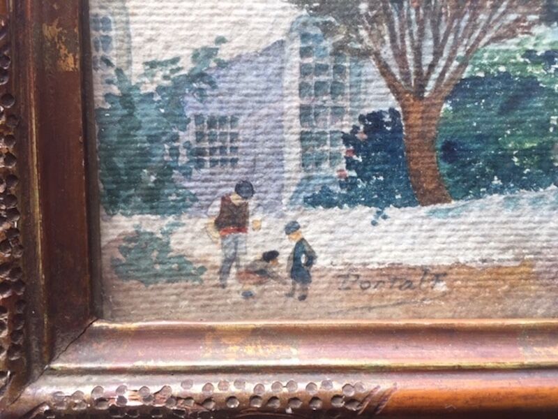 Watercolor Basque Country