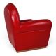 Poltrona Frau Vanity Fair Leather Armchair by Renzo Frau, 1990
