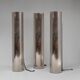 3x lampadaires en inox