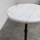 Marble and cast iron plant stand, 1960s, D30