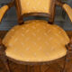 Pair of convertibles of the Directoire in walnut early nineteenth