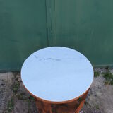 Coffee table with marble tray