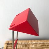 Red IKEA designer lamp from the 80s