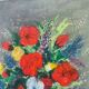 Flower bouquet painting