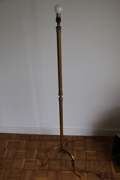 Brass floor lamp circa 1950