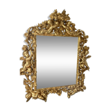Mirror XVIIIth italian baroque 142x118cm