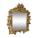 Mirror XVIIIth italian baroque 142x118cm
