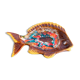 Fish trinket bowl signed Vallauris