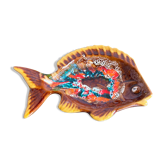 Fish trinket bowl signed Vallauris