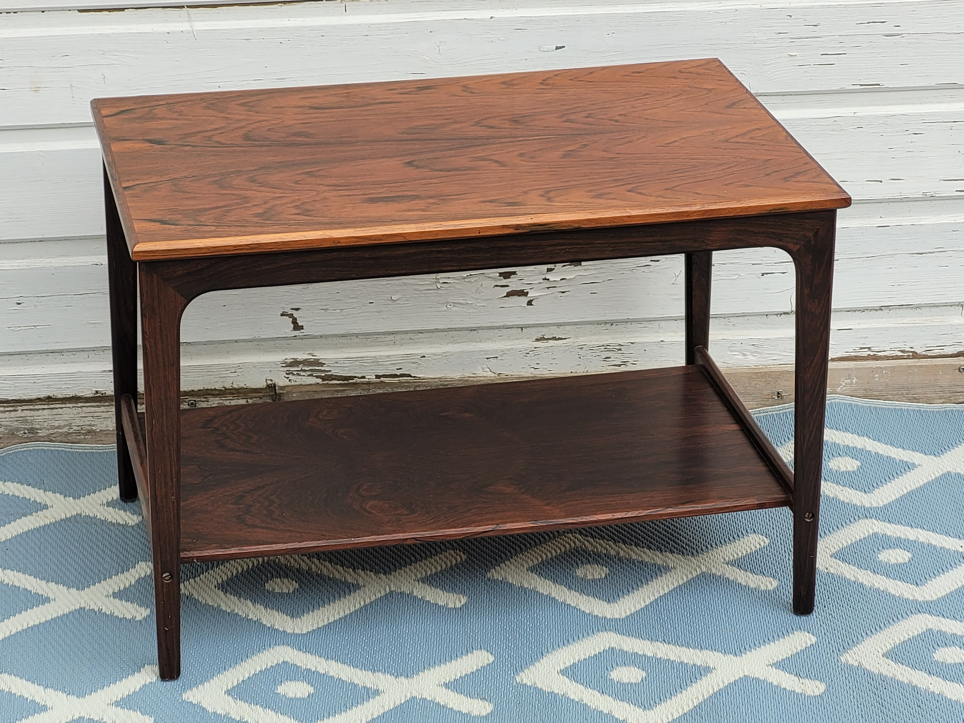 Table basse danoise en palissandre 1960 " danish furniture makers "