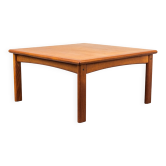 Low teak coffee table, 1960s