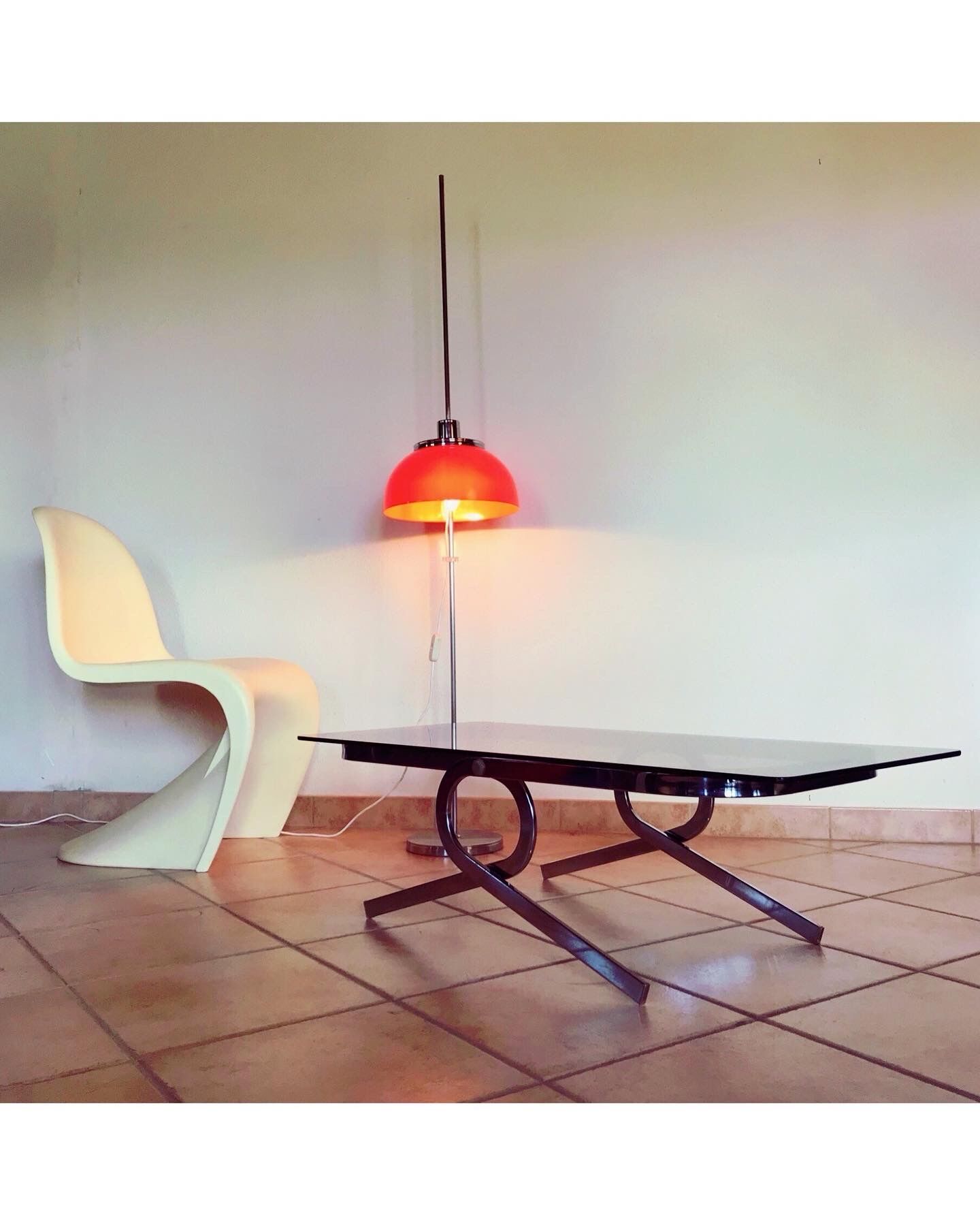 Faro floor lamp by Harvey Guzzini, 1970s