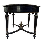 Bureau - Consile d'entrée époque Napoléon III en bois noirci