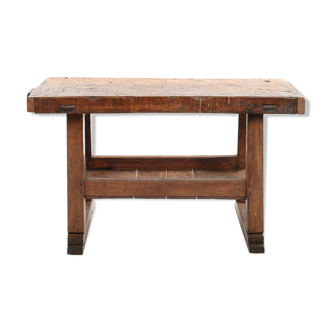 Table d’atelier en bois