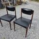 Paire de chaises scandinaves des années 60