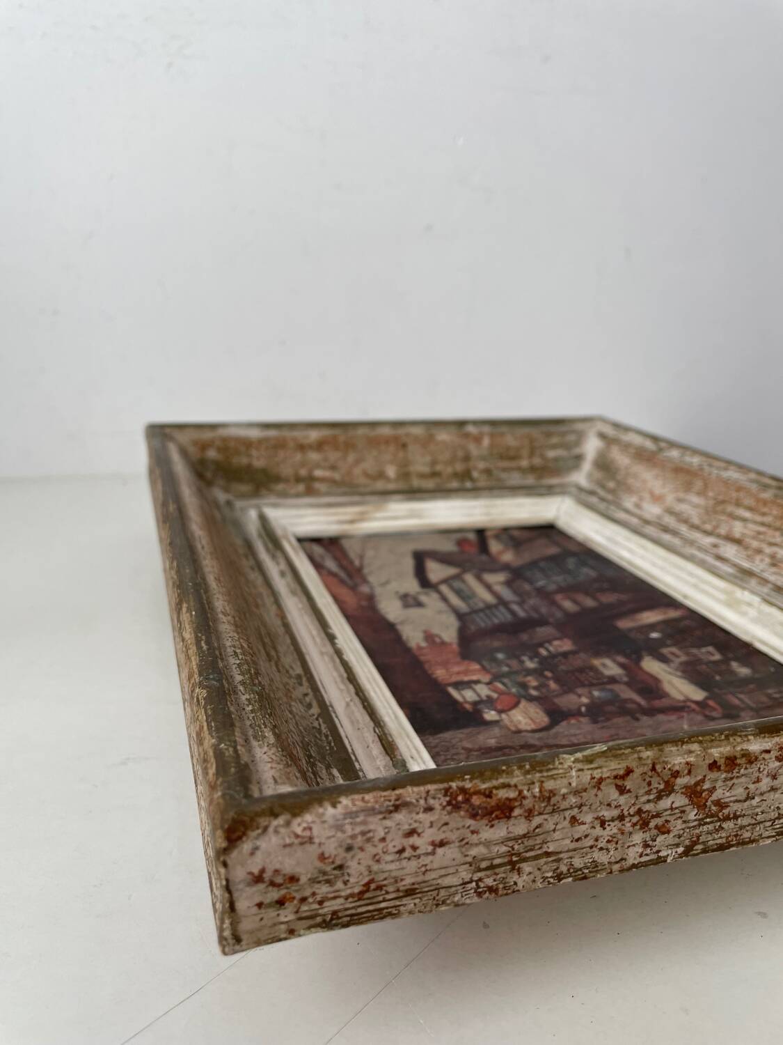 Tableau village  français