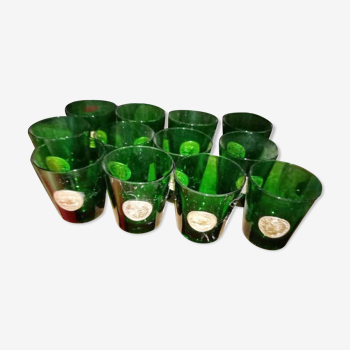 Set of 12 glasses glasses