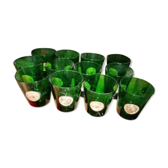 Set of 12 glasses glasses