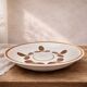 Large deep dish Gien Copenhagen vintage