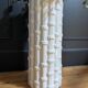 Vintage Italian ceramic cache pot "bamboo"