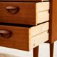Four-drawer chest of drawers by Kai Kristiansen for Feldballes Møbler