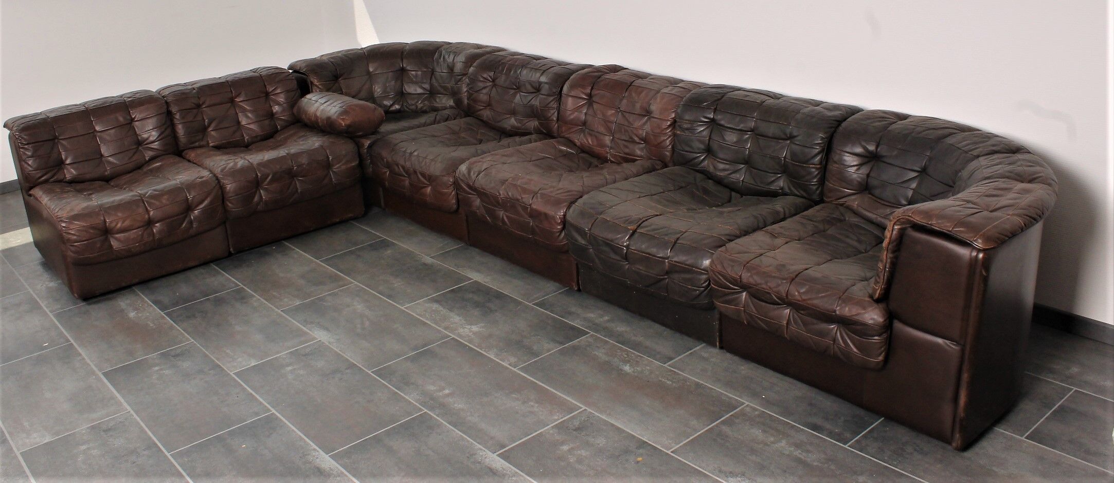 De Sede DS-11 seating corner 7 elements