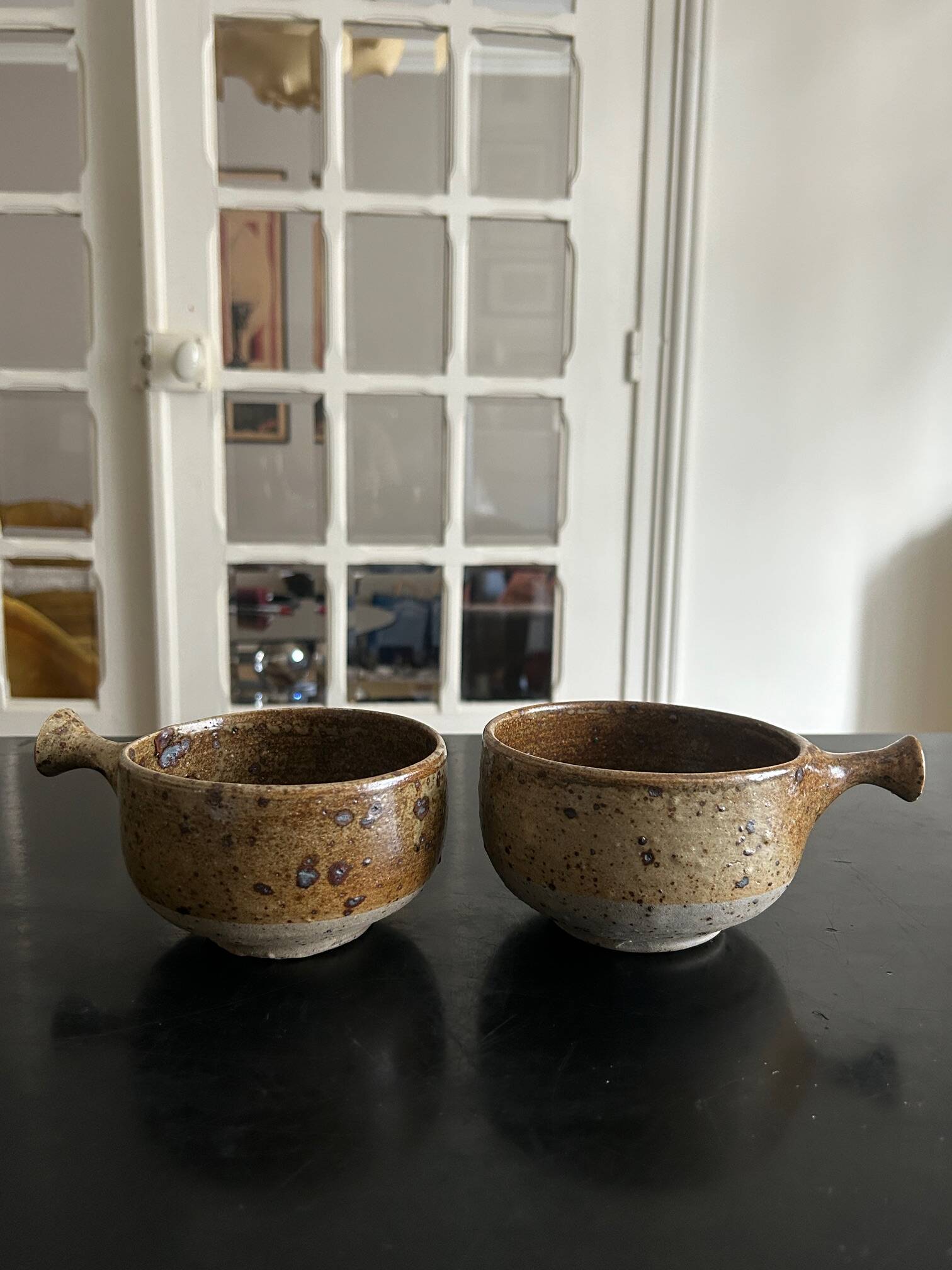 5 stoneware bowls by Charles Gaudry
