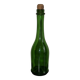 Bouteille vintage en verre vert