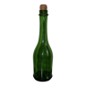 Vintage green glass bottle