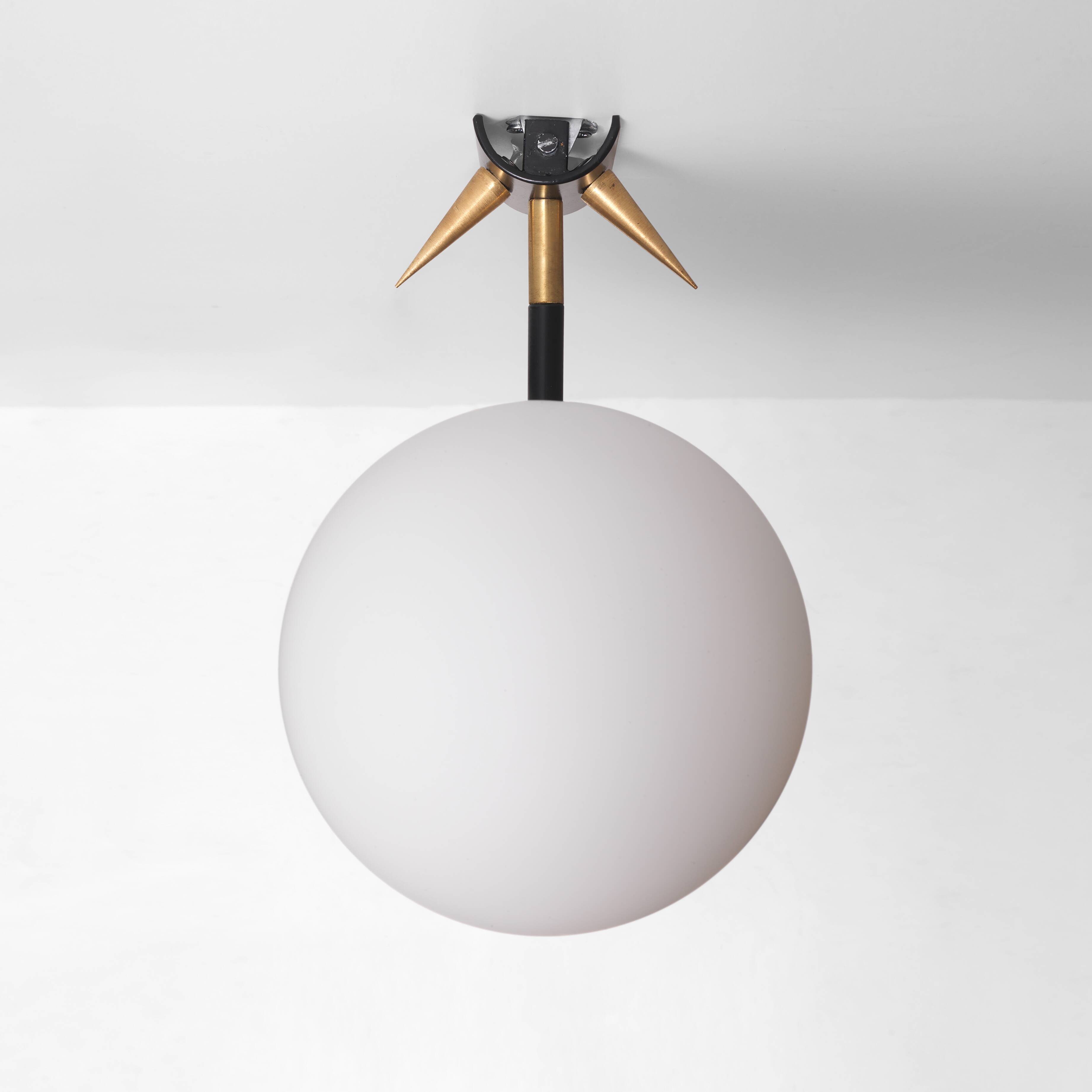 Maison Arlus Manner Wall Lights vintage retro sconces Brass Glass