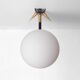 Maison Arlus Manner Wall Lights vintage retro sconces Brass Glass