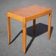 wood console, wood desk