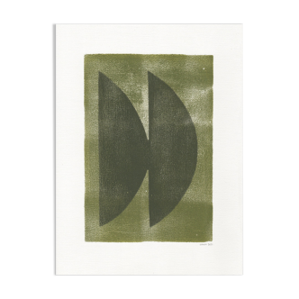 Painting on paper • M314 • signed Eawy