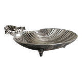 Vintage silver-plated metal bowl