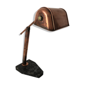 Light fare copper brass marble vintage 1930