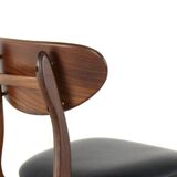 Set of 4 AWA chairs 'Weert' - full restored dutch design