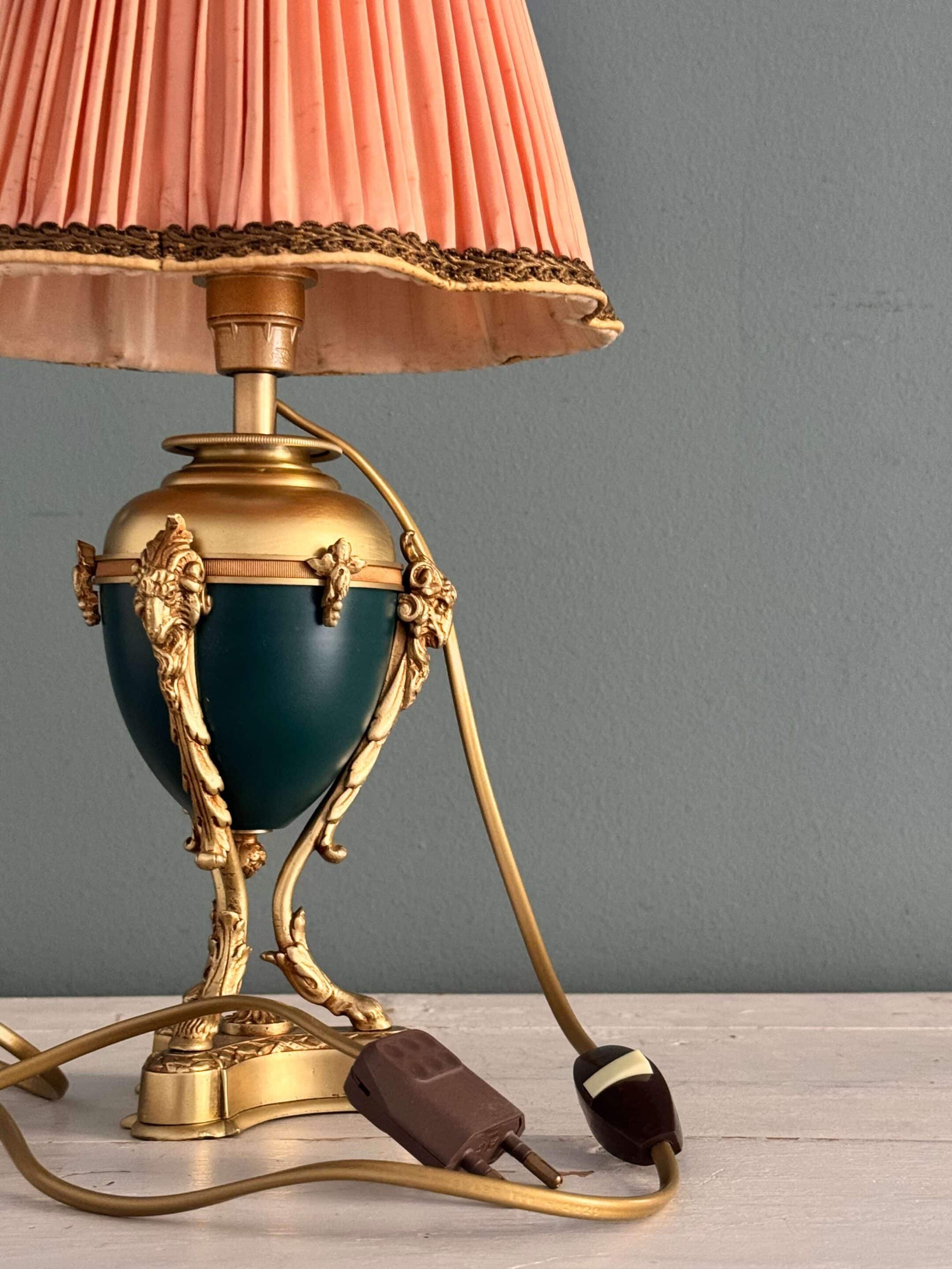 19th-century cassolette lamp