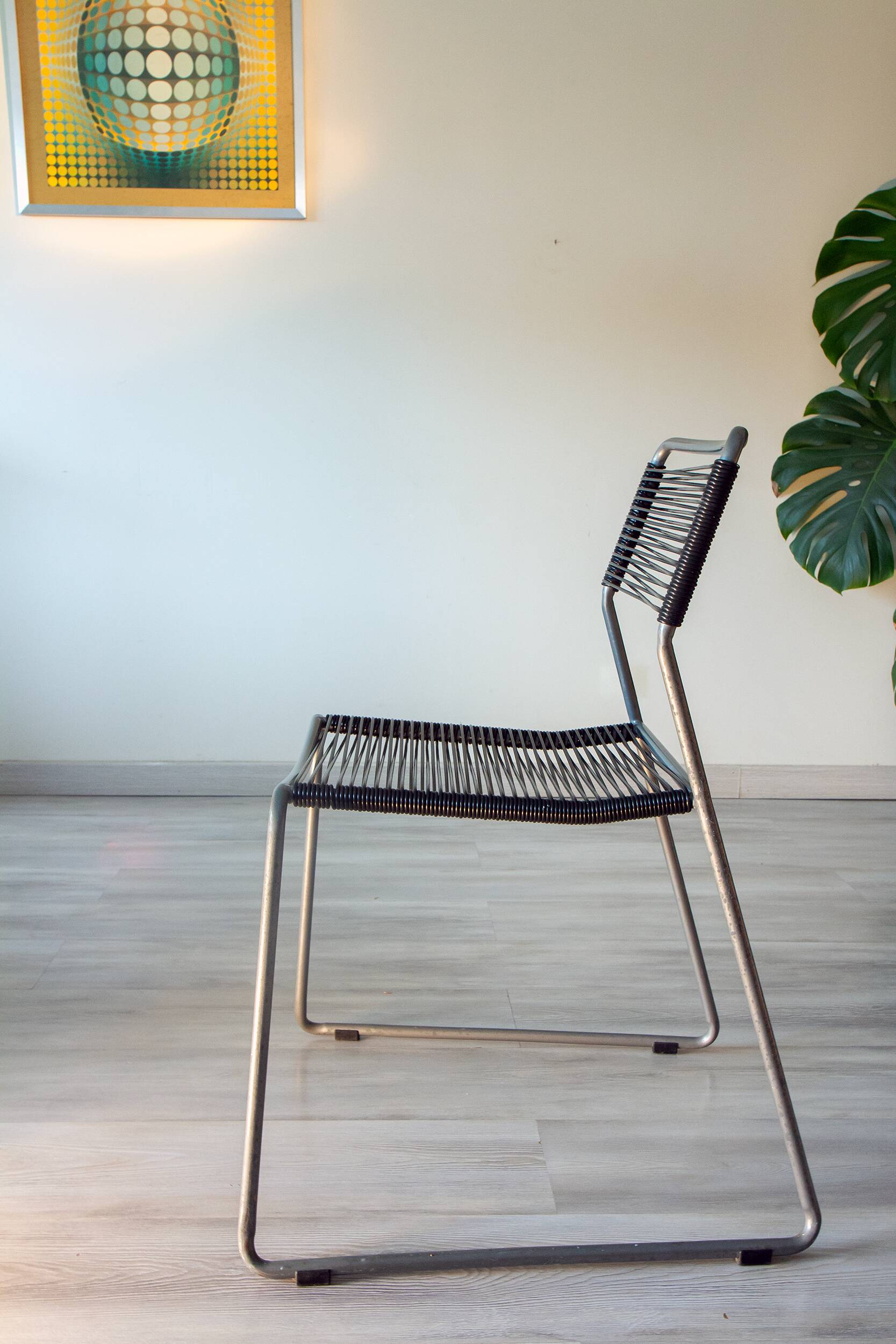 Melker 'spaghetti' chair by Lisa Norinder, vintage 1990s Ikéa