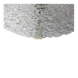 Large ice glass ceiling light by Kalmar, Austria, 1960s.