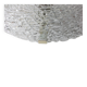 Large ice glass ceiling light by Kalmar, Austria, 1960s.