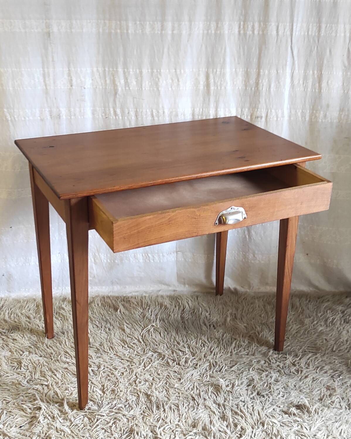 Vintage solid wood desk - mid. 20th century